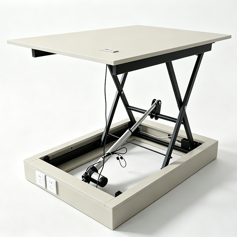 Adjustable Nail Salon Lifting Platform